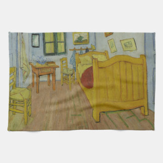 Paño De Cocina Dormitorio en Arlés, Pintura al óleo, Vincent Van