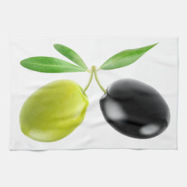 Paño De Cocina Dos aceitunas