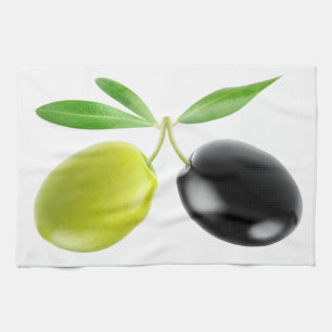 Paño De Cocina Dos aceitunas