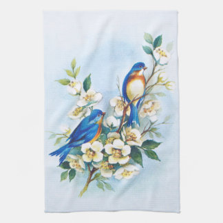 Paño De Cocina Dos Bluebirds
