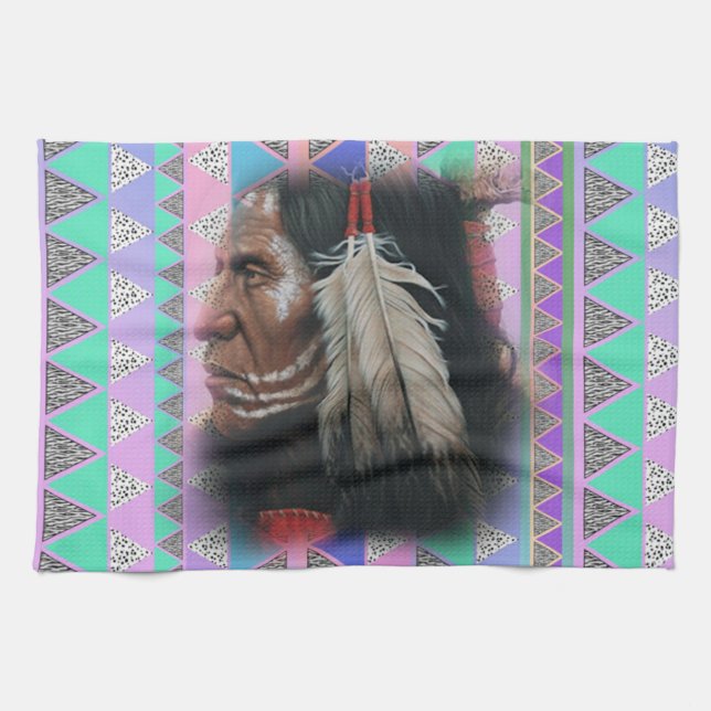 Paño De Cocina Dos plumas (Horizontal)