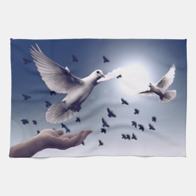 Paño De Cocina Dove Hand Trust (Horizontal)