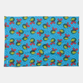 Paño De Cocina Dr. Seuss | Grinch | Modelo de corona de Navidades