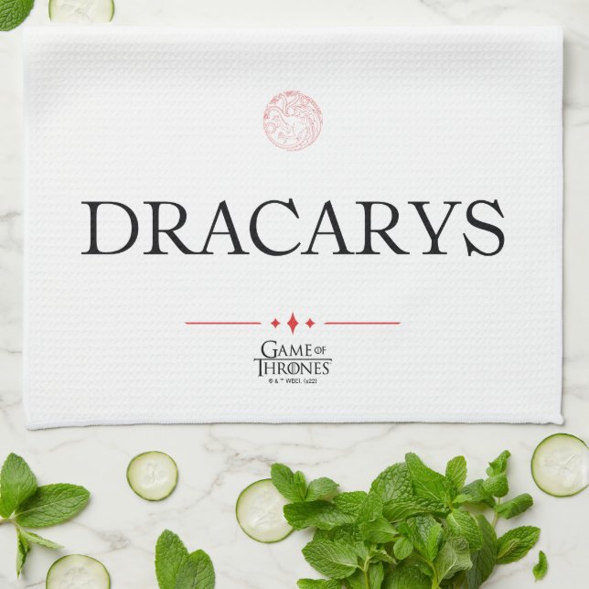 Paño De Cocina Dracarys (Doblado)