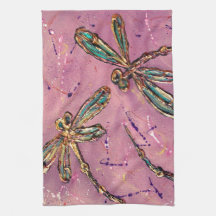 Dragonflies Pink Fizz