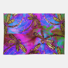 Paño De Cocina Dragonfly Hippy Flit