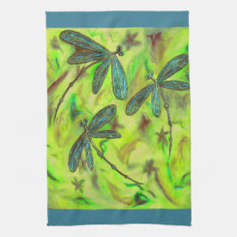 Paño De Cocina Dragonismo celestial en un cielo estrellado