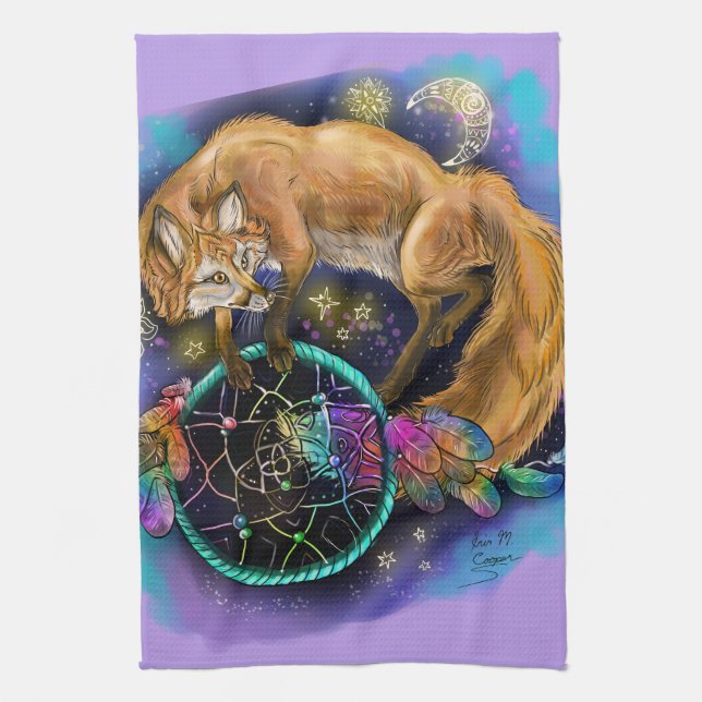 Paño De Cocina DreamCatcher Fox (Vertical)