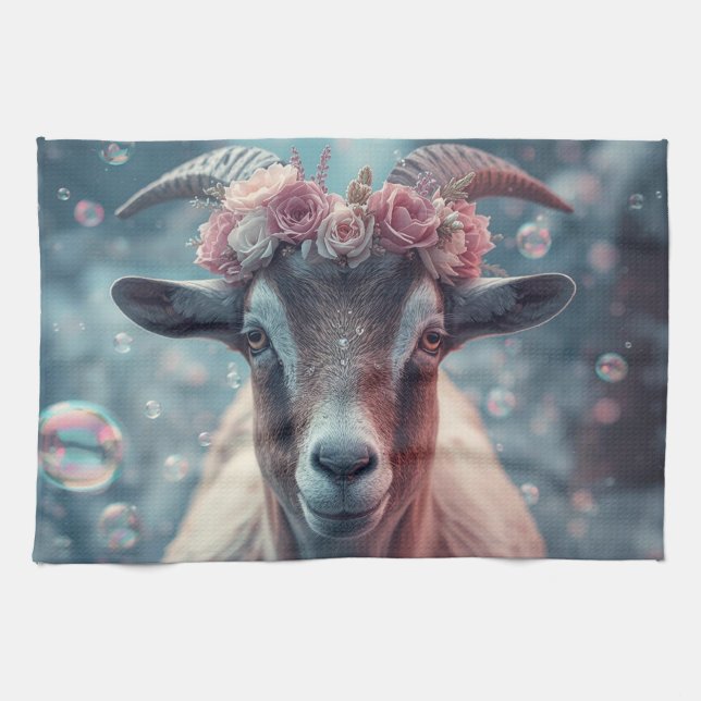 Paño De Cocina Dreamy Goat Art (Horizontal)