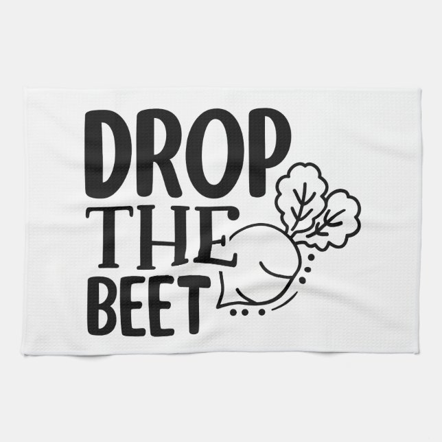 Paño De Cocina Drop the beet (Horizontal)