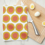 Paño De Cocina Dulce Sunflowers Flor Daisy Patrón rojo amarillo<br><div class="desc">Decoren su cocina con esta toalla de arte de sol. ¡Hace que el hogar sea un gran placer,  un cumpleaños o un regalo de boda! Puede personalizar y agregar texto también. Revisa mi tienda por muchos más colores y patrones!</div>