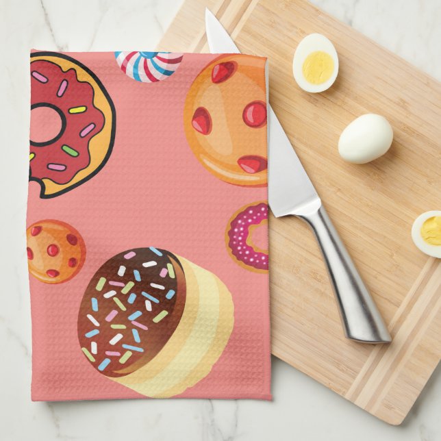 Paño De Cocina Dulces 5 (Doblado Cuarto)