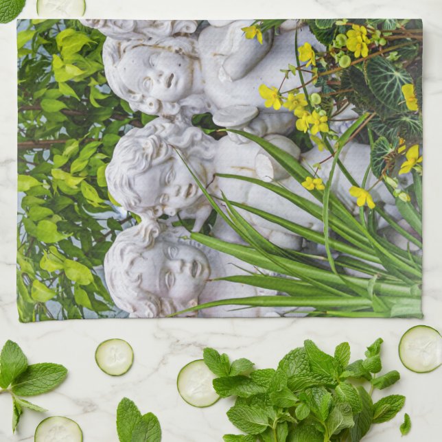 Paño De Cocina Dulces ángeles... (Doblado)