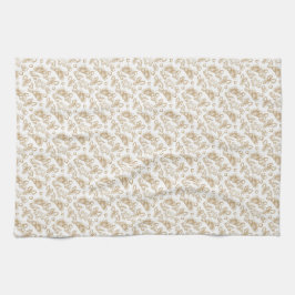 Paño De Cocina Dulces Navideños- Papel de Seda Coco (Transparente