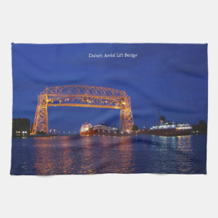 Paño De Cocina Duluth Aerial Lift Bridge y John G. Munson