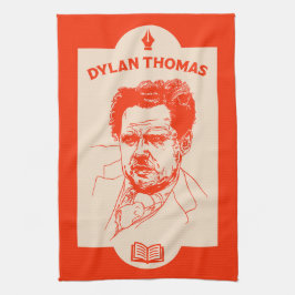 Paño De Cocina Dylan Thomas Welsh Poet