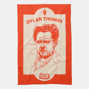 Paño De Cocina Dylan Thomas Welsh Poet