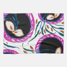 Paño De Cocina E. A. Séguy Art Nouveau , Botanical Pattern