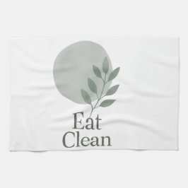 Paño De Cocina Eat Clean Minimalist Kitchen Towel