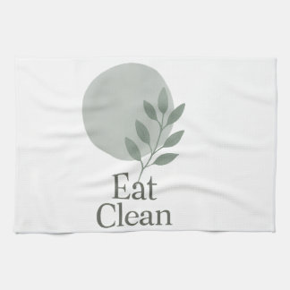 Paño De Cocina Eat Clean Minimalist Kitchen Towel