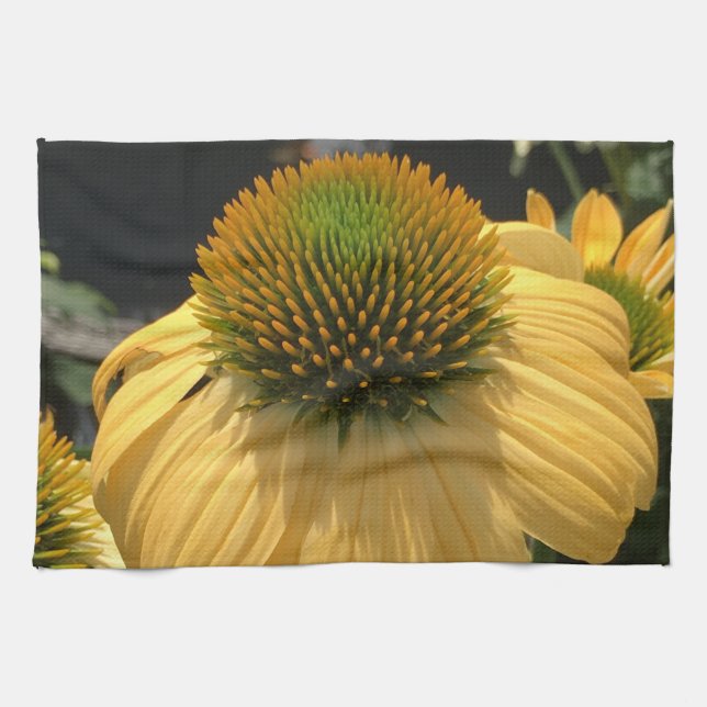 Paño De Cocina Echinacea amarilla (Horizontal)
