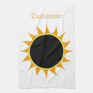 Paño De Cocina Eclipse Total de Sol Thunder_Cove