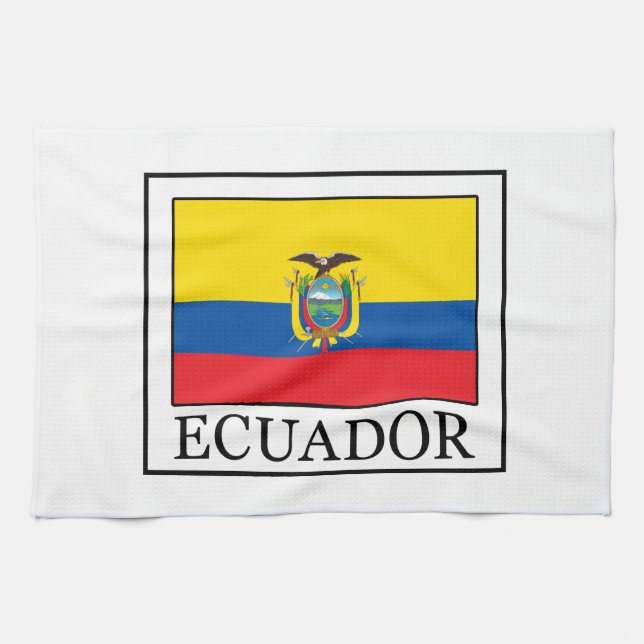 Paño De Cocina Ecuador (Horizontal)