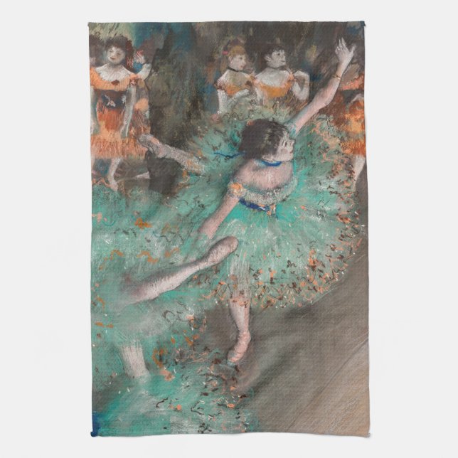 Paño De Cocina Edgar Degas - Bailarina balancín / bailarina en ve (Vertical)