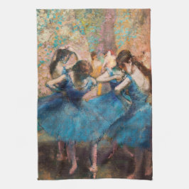 Paño De Cocina Edgar Degas - Bailarinas de azul