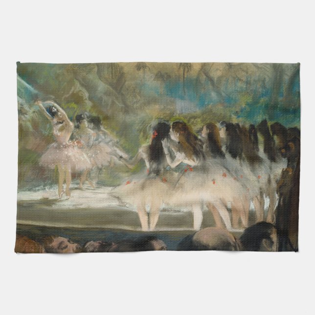 Paño De Cocina Edgar Degas - Ballet en la ópera de París (Horizontal)
