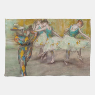 Paño De Cocina Edgar Degas - Danza Harlequin