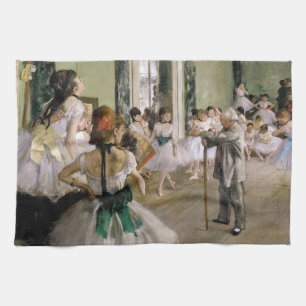Paño De Cocina Edgar Degas - La clase de danza