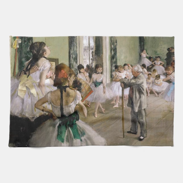 Paño De Cocina Edgar Degas - La clase de danza (Horizontal)