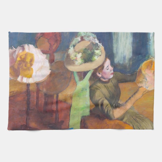 Paño De Cocina Edgar Degas - La Tienda de Millinery (Horizontal)