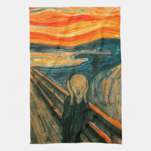 Paño De Cocina EDVARD MUNCH - el grito 1893