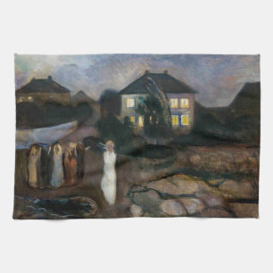 Paño De Cocina Edvard Munch - La tormenta