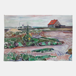 Paño De Cocina Edvard Munch - Mar. Paisaje cerca de Lubeck