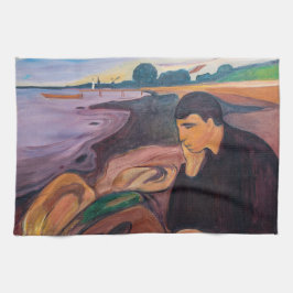 Paño De Cocina Edvard Munch - Melancholy 1894
