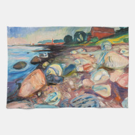 Paño De Cocina Edvard Munch - Shore with Red House