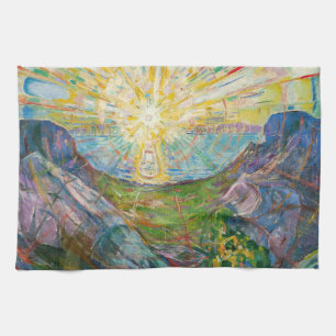 Paño De Cocina Edvard Munch - The Sun 1916