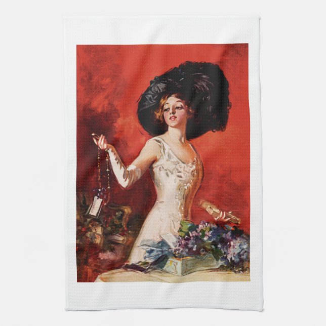 Paño De Cocina Edwardian Glamour Chica (Vertical)