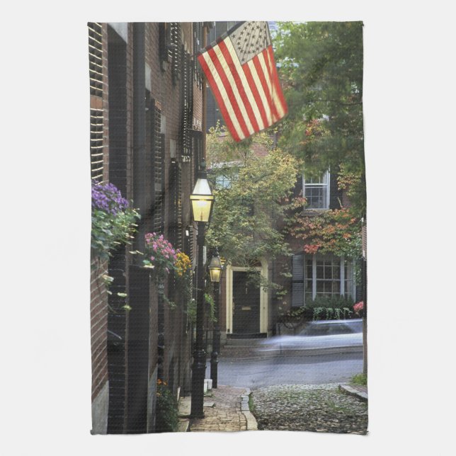 Paño De Cocina EE. UU., Massachusetts, Boston, Beacon Hill. (Vertical)