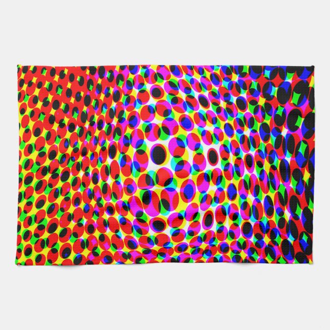 Paño De Cocina Efecto 3D (Horizontal)