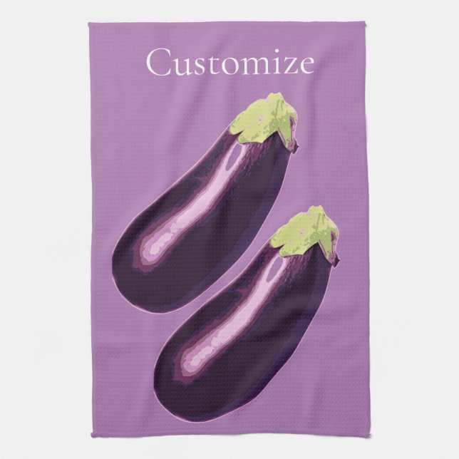 Paño De Cocina Eggplant Thunder_Cove (Vertical)