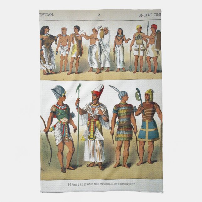 Paño De Cocina Egipcio antiguo (Vertical)