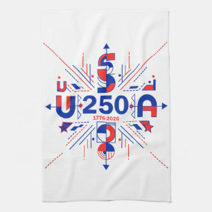 Paño De Cocina El 250 aniversario de Estados Unidos