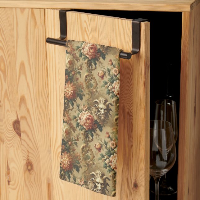 Paño De Cocina El amigo de oro - Victoriano gótico (Pliegue de tercios)