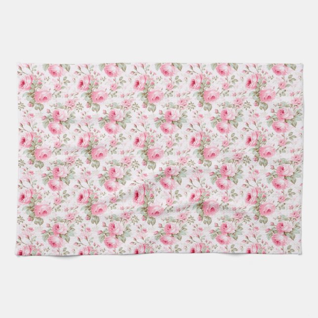 Paño De Cocina El Amor Es Como Un Rosa (Horizontal)