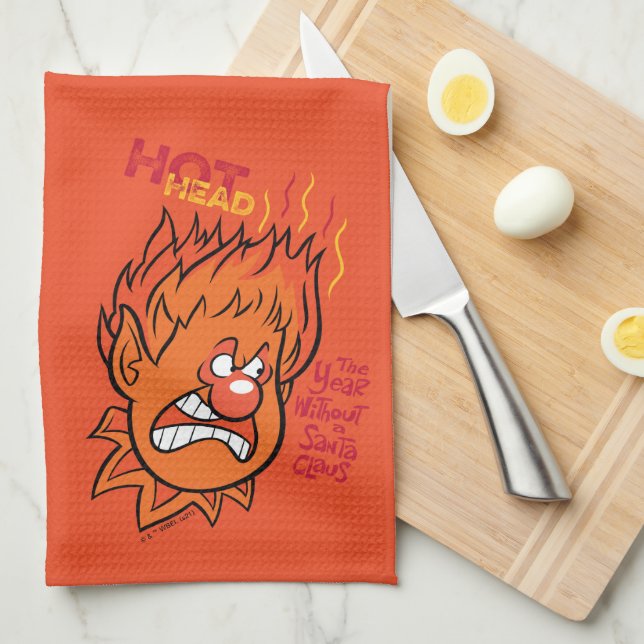 Paño De Cocina EL AÑO SIN SANTA CLAUS™ | Cabeza caliente (Doblado Cuarto)