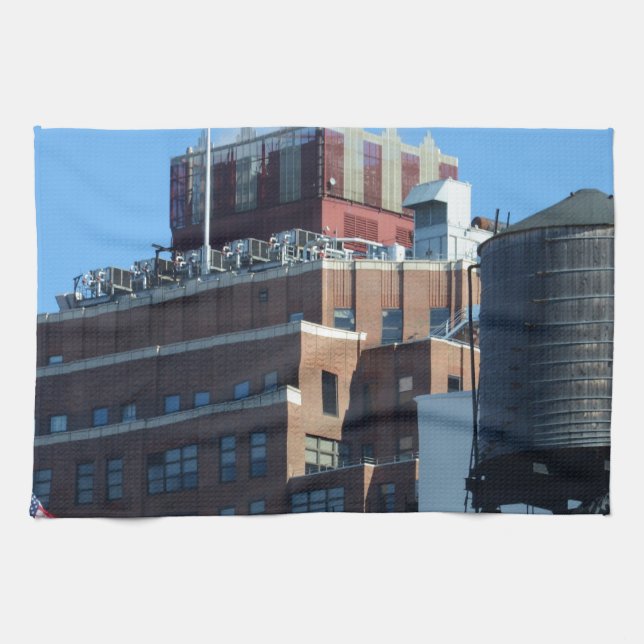 Paño De Cocina El antiguo edificio de la Autoridad Portuaria (Horizontal)